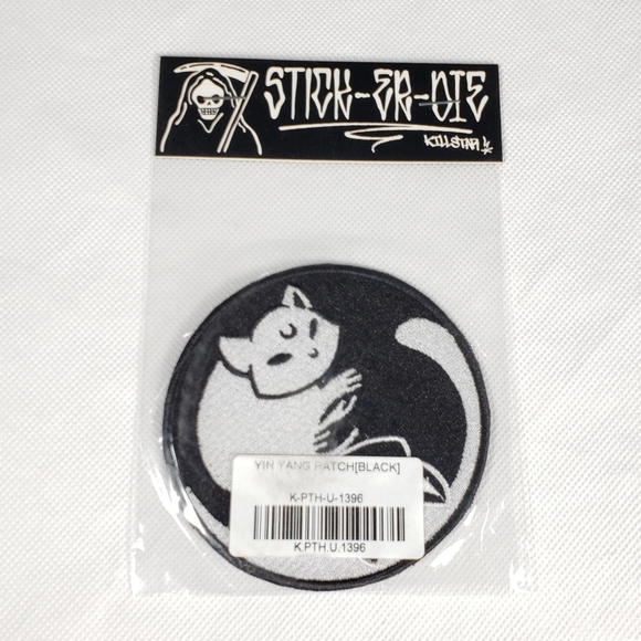 Killstar Yin and Yang Patch💀Goth/Cat/Kitty🐈 - Picture 2 of 5